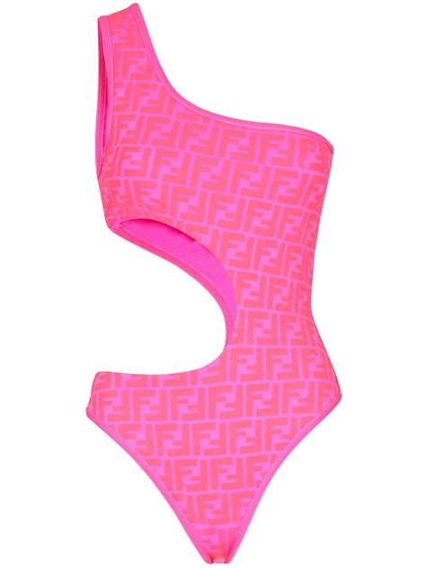 pink fendi bikini|Fendi high waisted bikini.